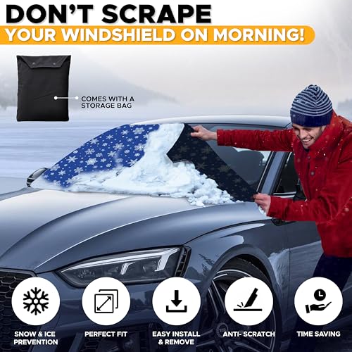 Heavy Duty 600D Oxford Fabric Windshield Cover M162424