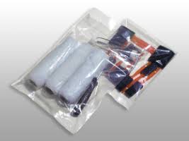 LDPE Lay Flat Poly Bag, 4 mil, PK250 S4638