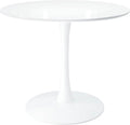 White Wood Top Dining Table R155710
