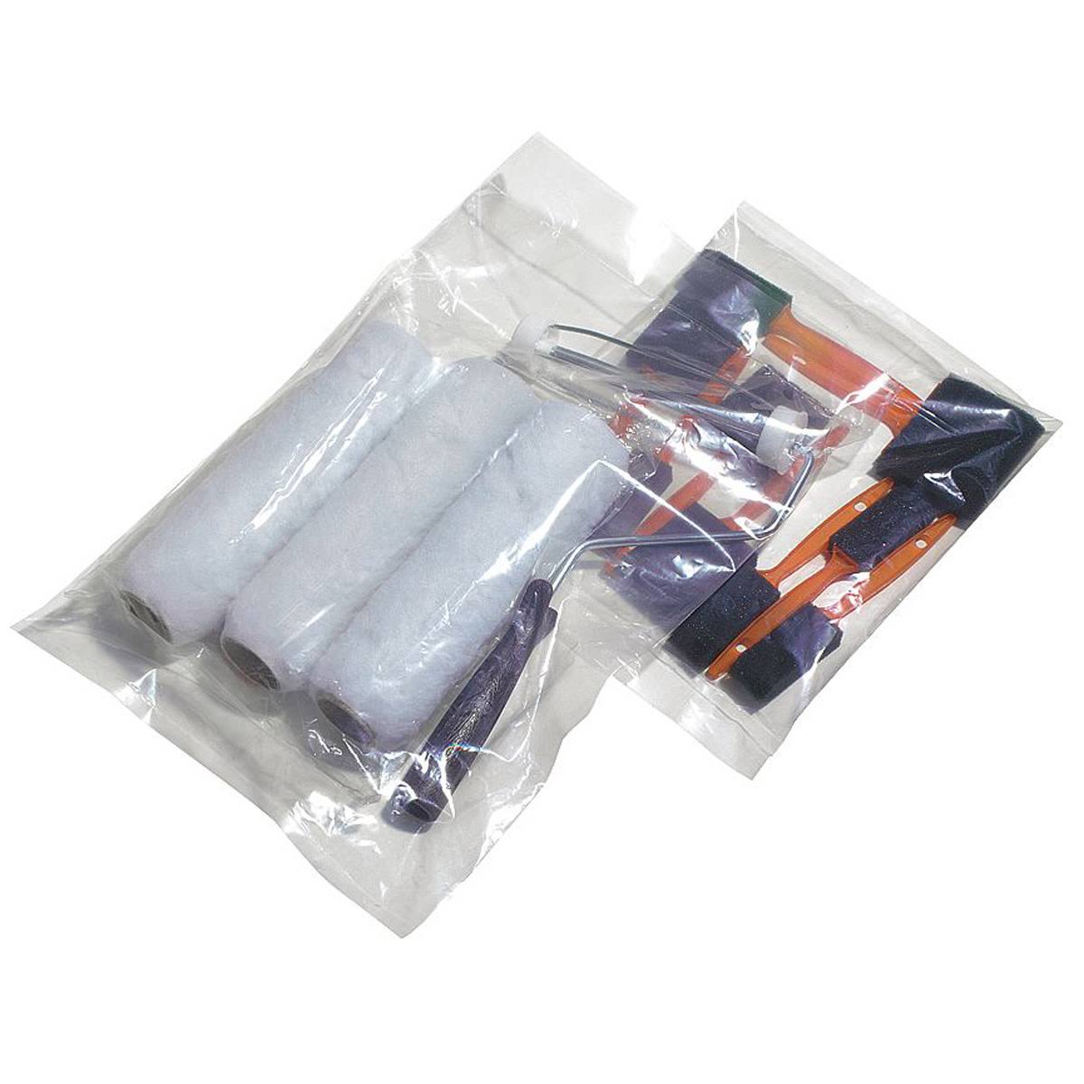 LDPE Lay Flat Poly Bag, 4 mil, PK250 S4638
