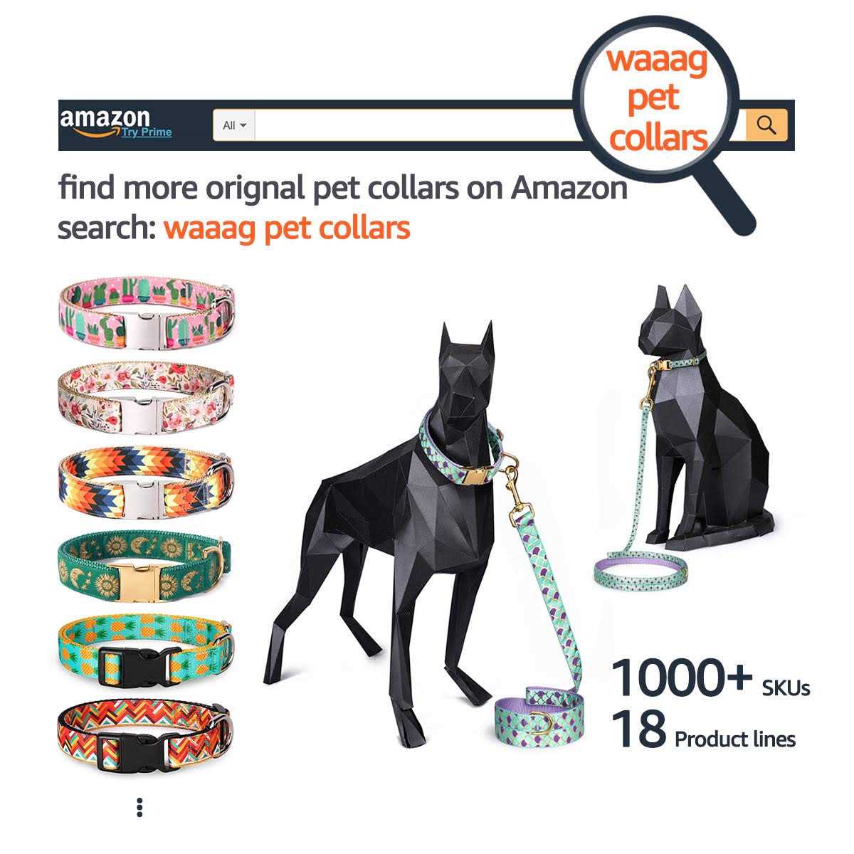 Cat Collar Dog Collar Cat Leash H5957