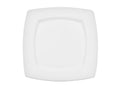 10-1/2-Inch Porcelain Square Plate, Super White, Box of 12 Q5332