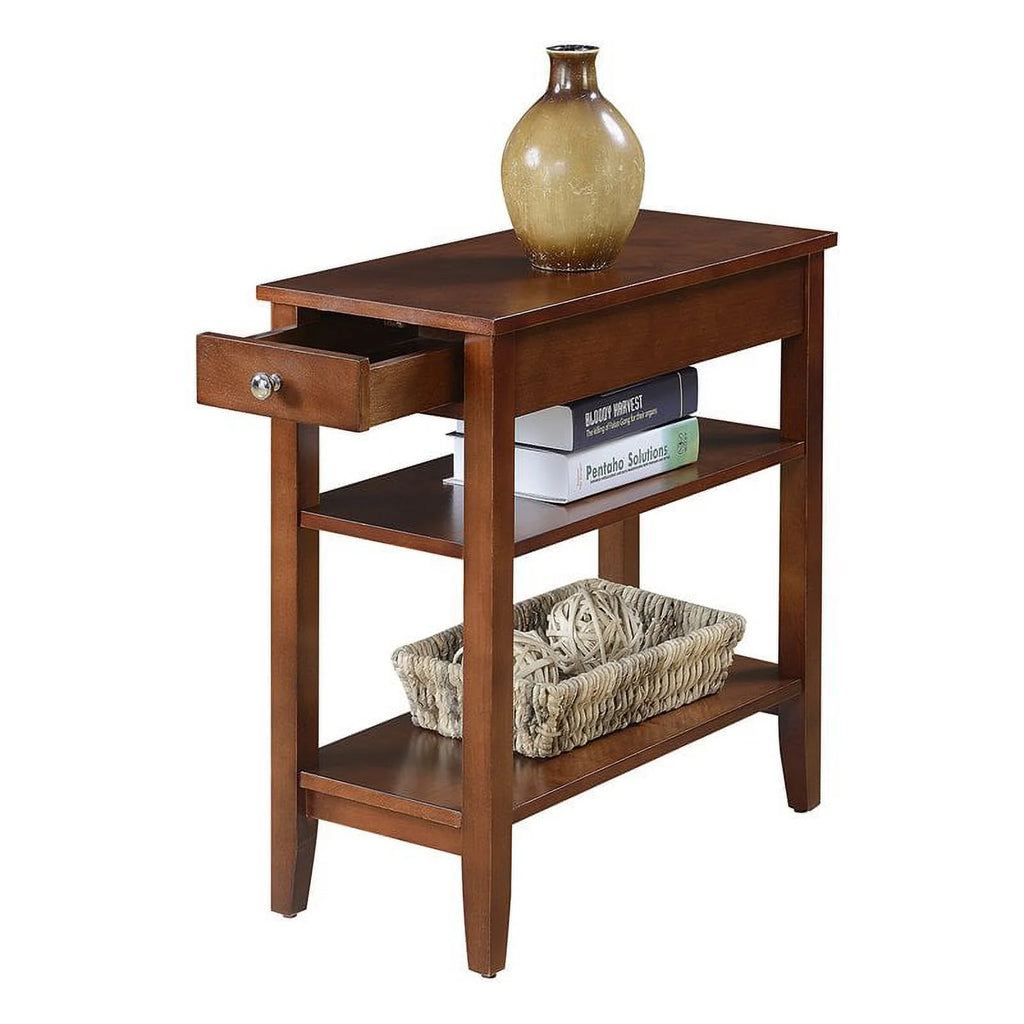 Mahogany Wood End Table J4969
