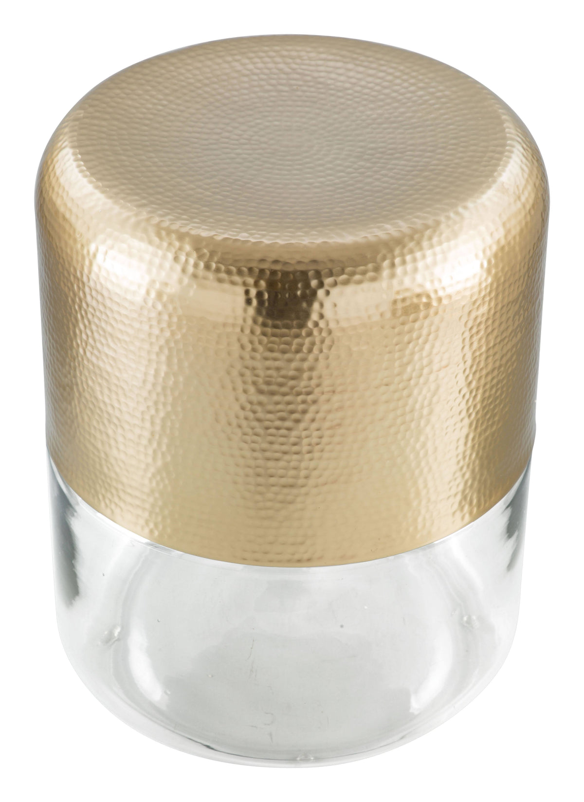 Clear & Gold Side Table F149278