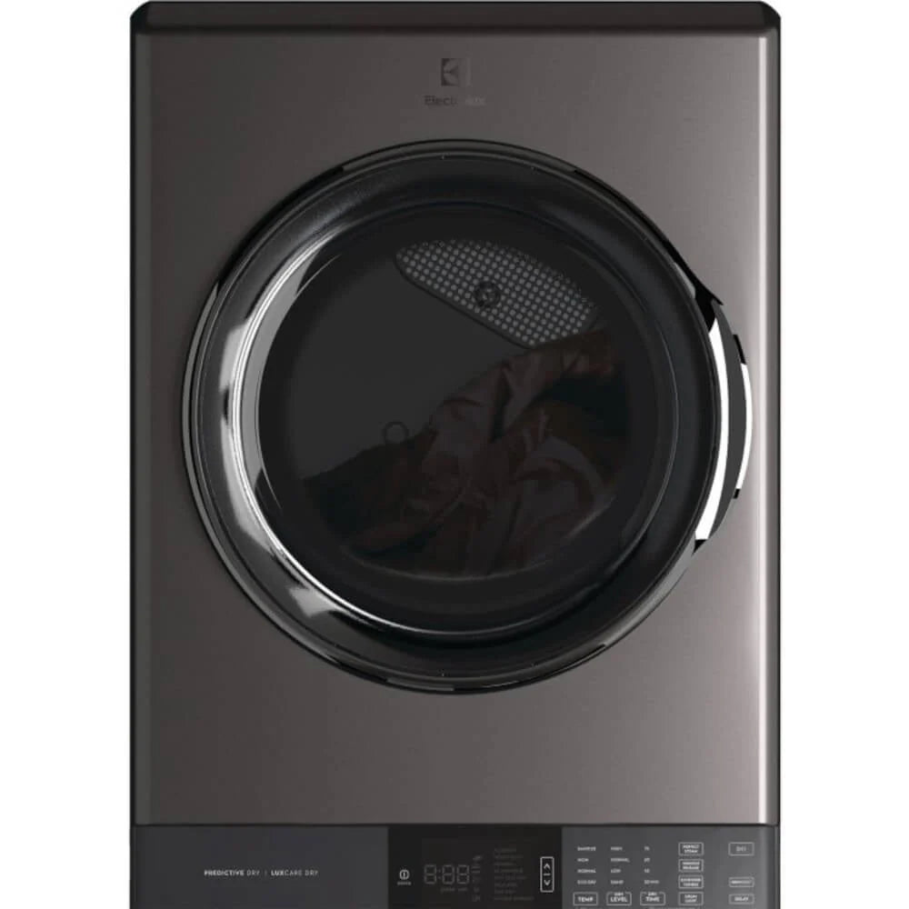 4.5 Cu. Ft. Washer 8 Cu. Ft. Dryer Electric Stacked Laundry Center E9075