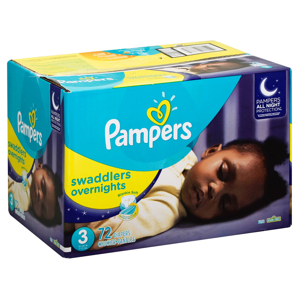 Overnight Diapers Size 3, 72 count J41659