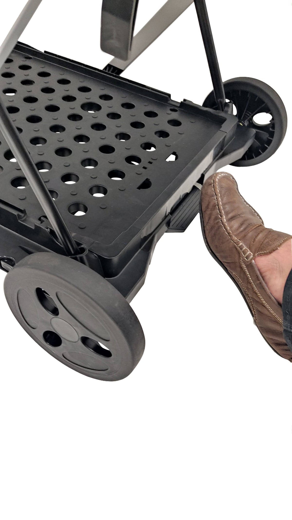 Folding Cart with Storage Basket A436