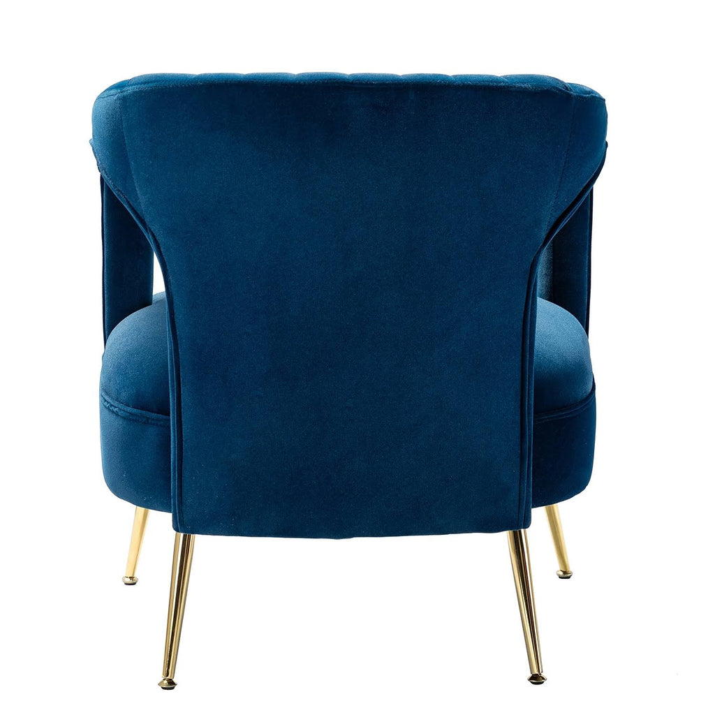 Grey Tufted Accent Barrel Chair F6266