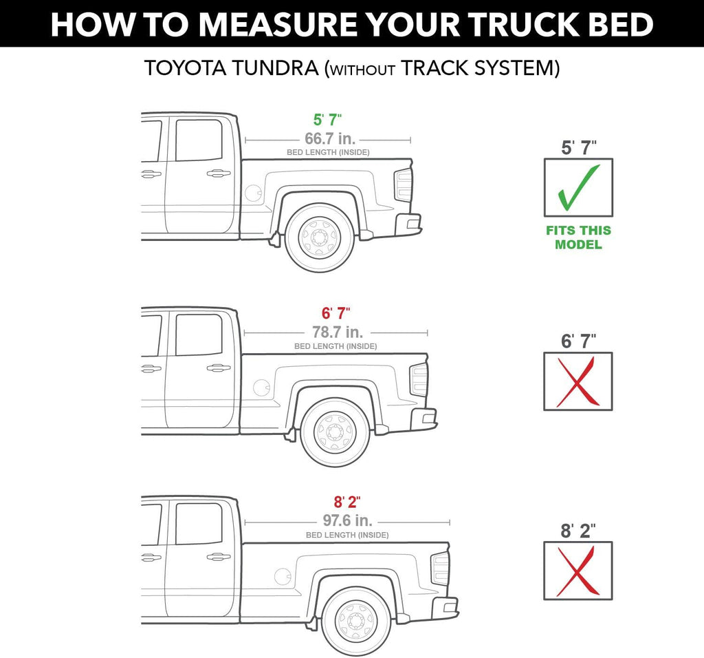 Soft Tri-Fold Truck Bed Tonneau Cover B4122