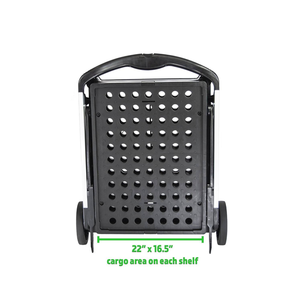 Folding Cart with Storage Basket A436