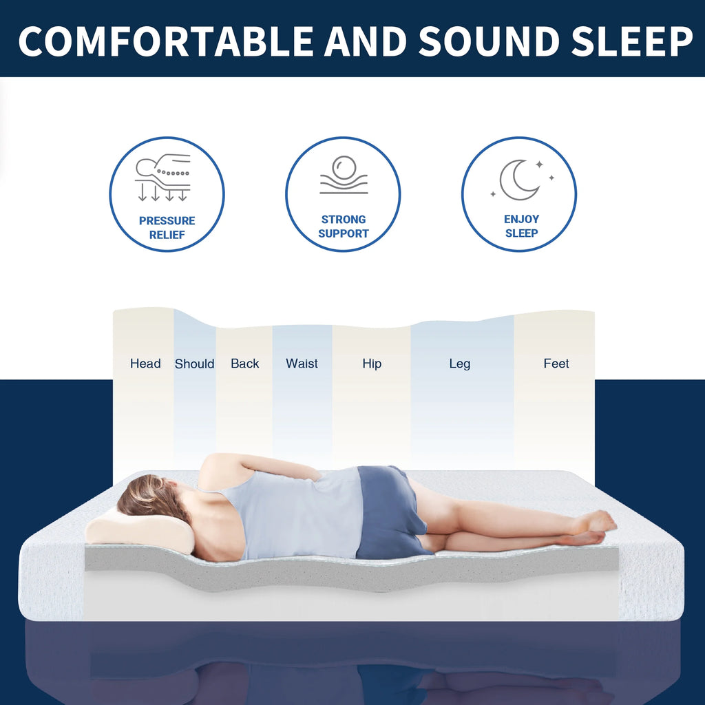 Twin Size Memory Foam Mattress K630