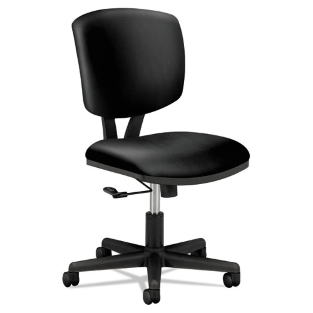Black Leather Task Chair K92775