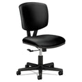 Black Leather Task Chair K92775