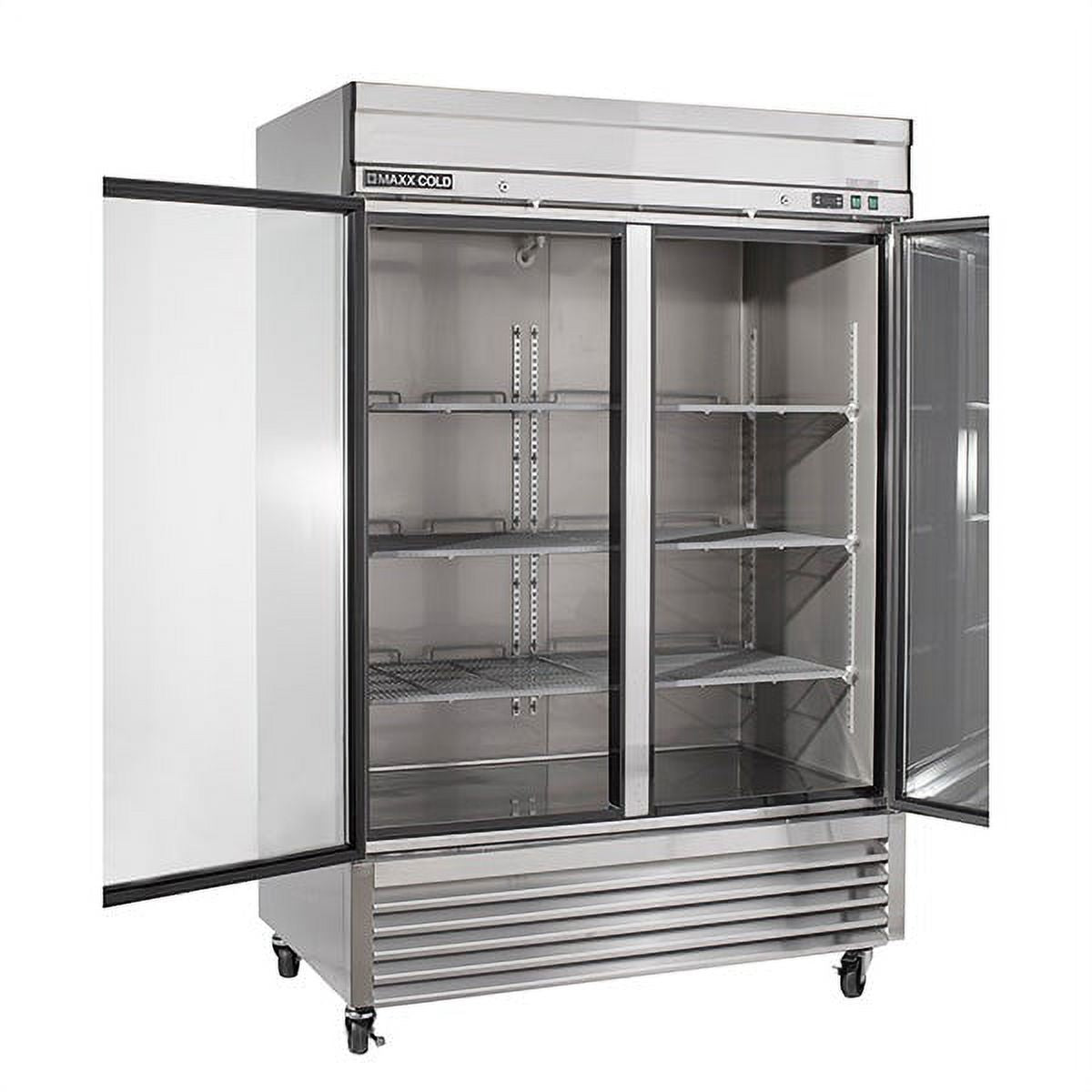 Double Door Glass Reach-In Refrigerator G972