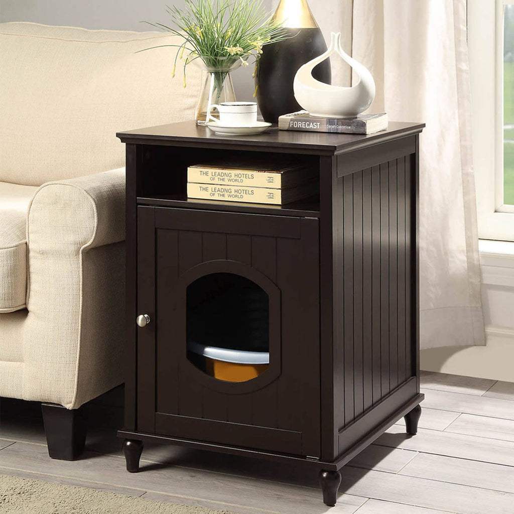 Cat House Nightstand Litter Box B813