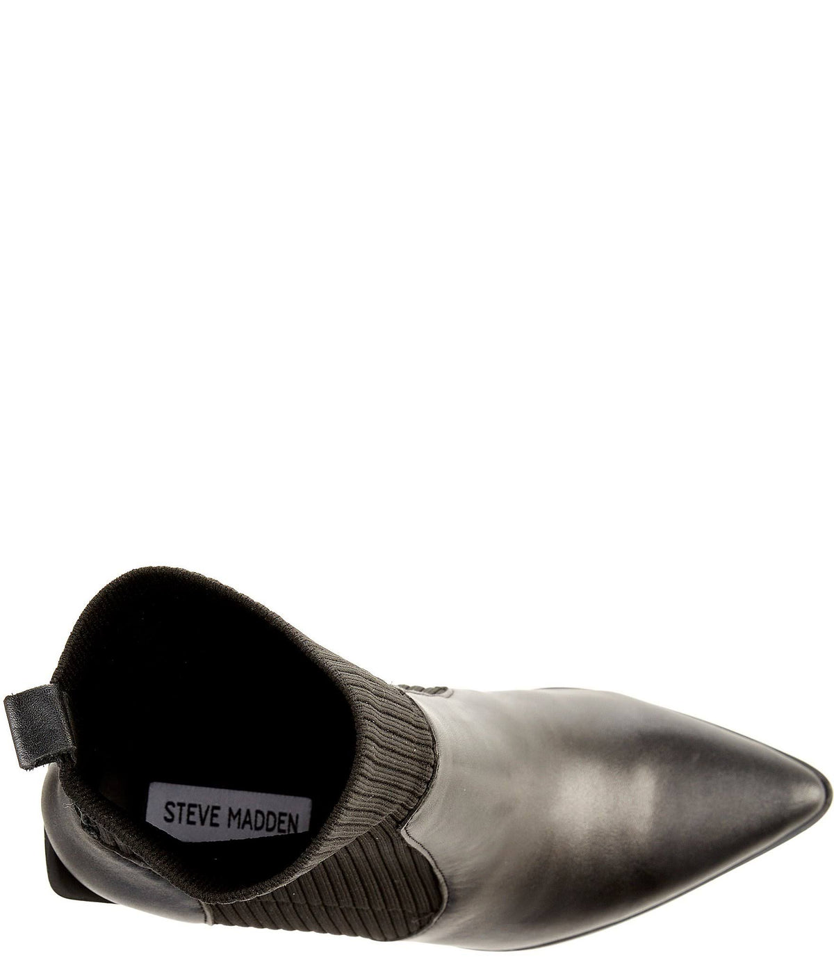 Black Leather Shoes Z573608