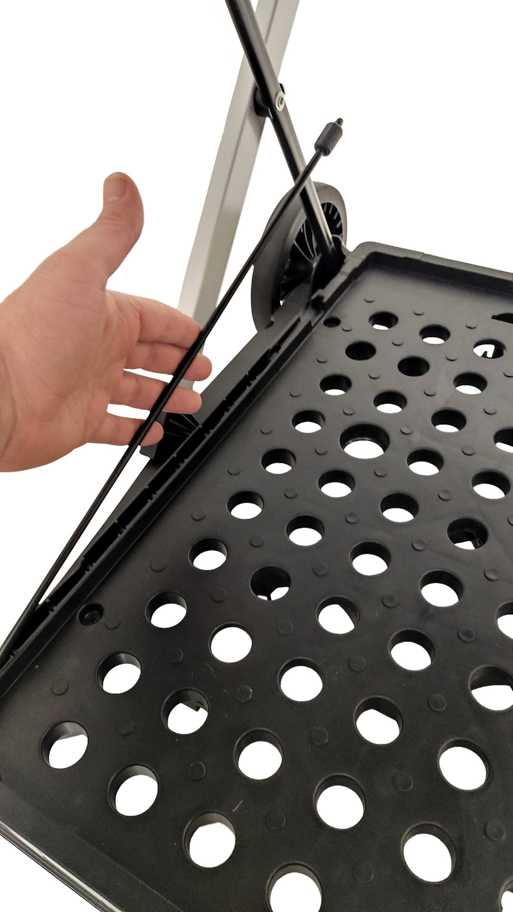 Folding Cart with Storage Basket A436