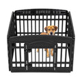 4 Panel Pet Playpen with Door N992