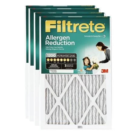 12x30x1 Allergen Reduction HVAC Furnace Air Filter, Pack of 4 O6322