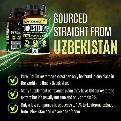 90 Capsules Turkesterone Supplement U637