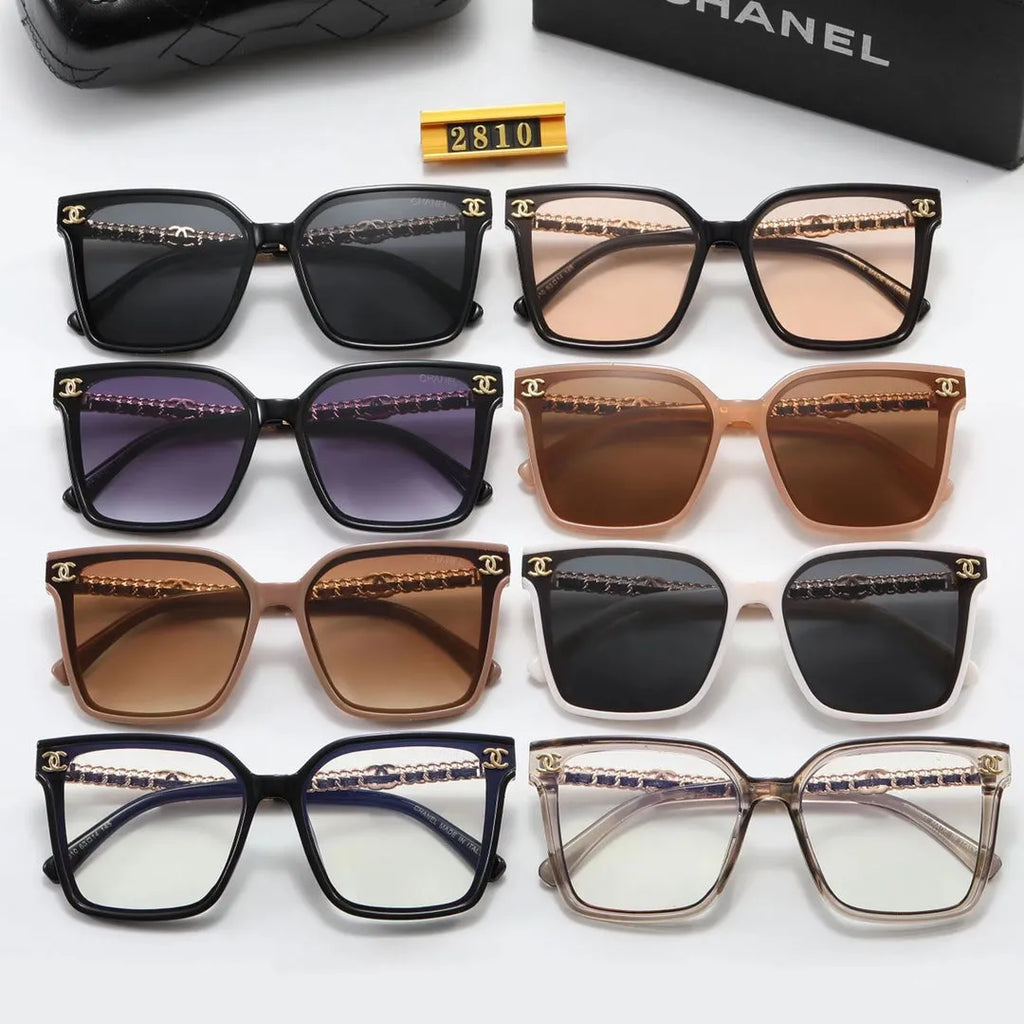 Double C Frame Polarized Sunglasses I64651
