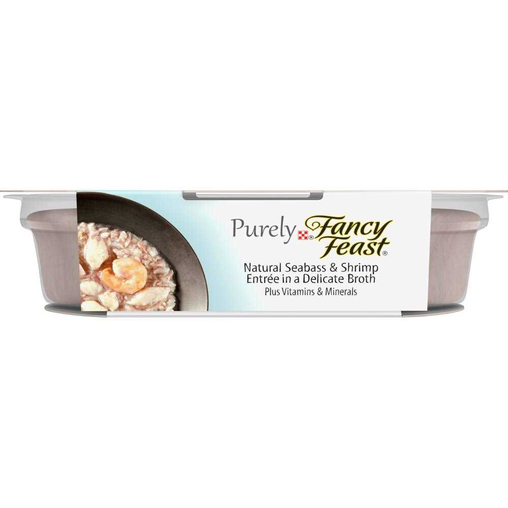 Natural Seabass & Shrimp in Broth Cat Food V68626