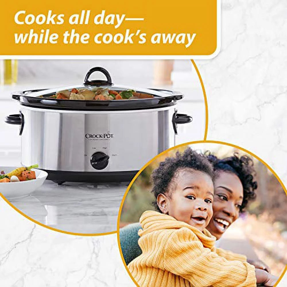 7 Quart Oval Manual Slow Cooker C974