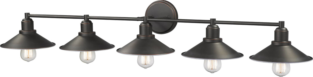 5 Light Vanity, Olde Bronze C3373