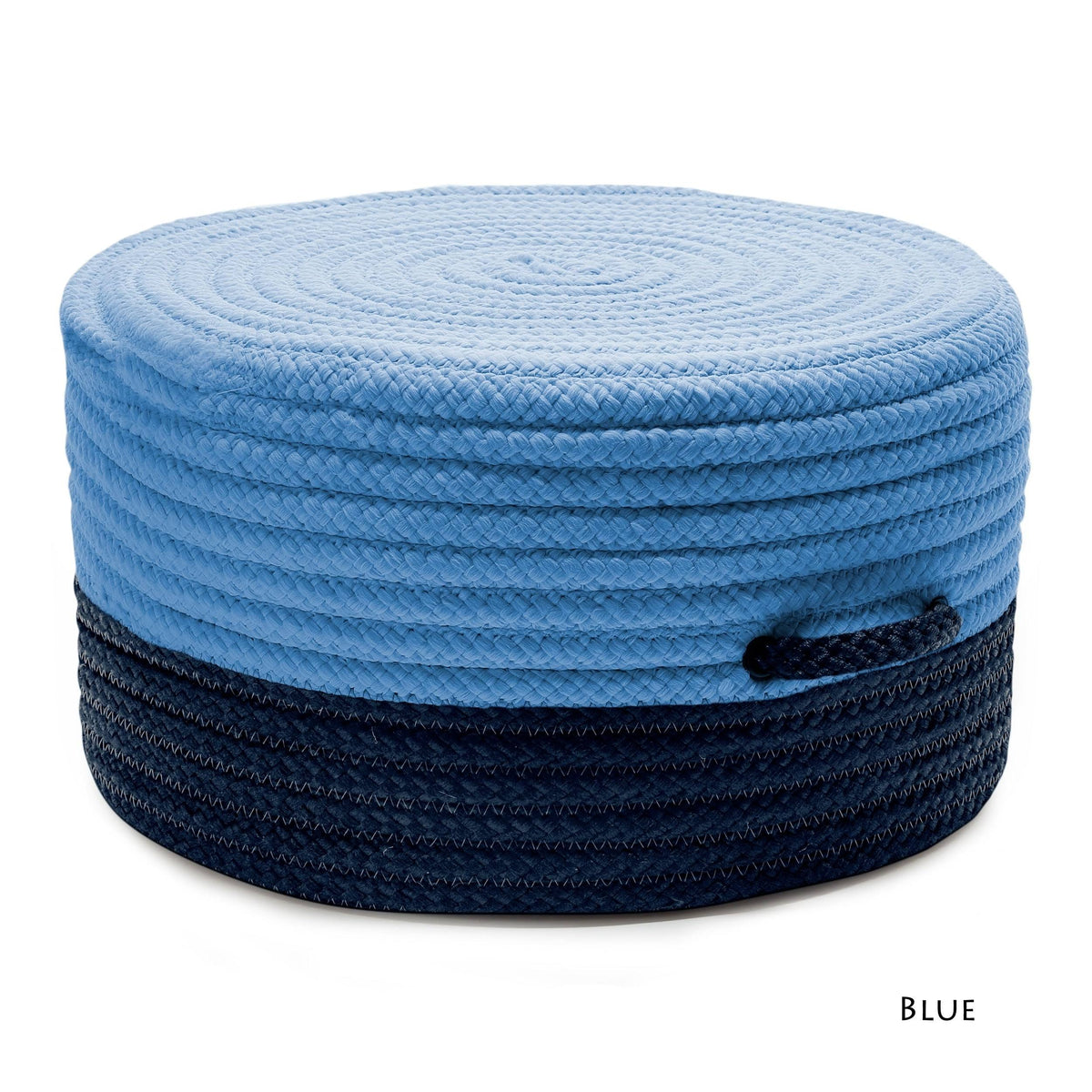 Gray & Pink Pouf F8229