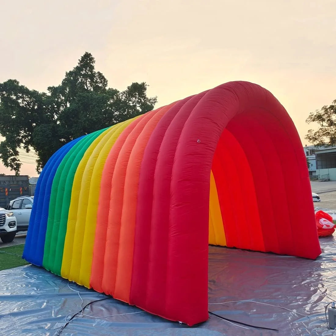 Inflatable with Air Blower and Separable Mat S1855