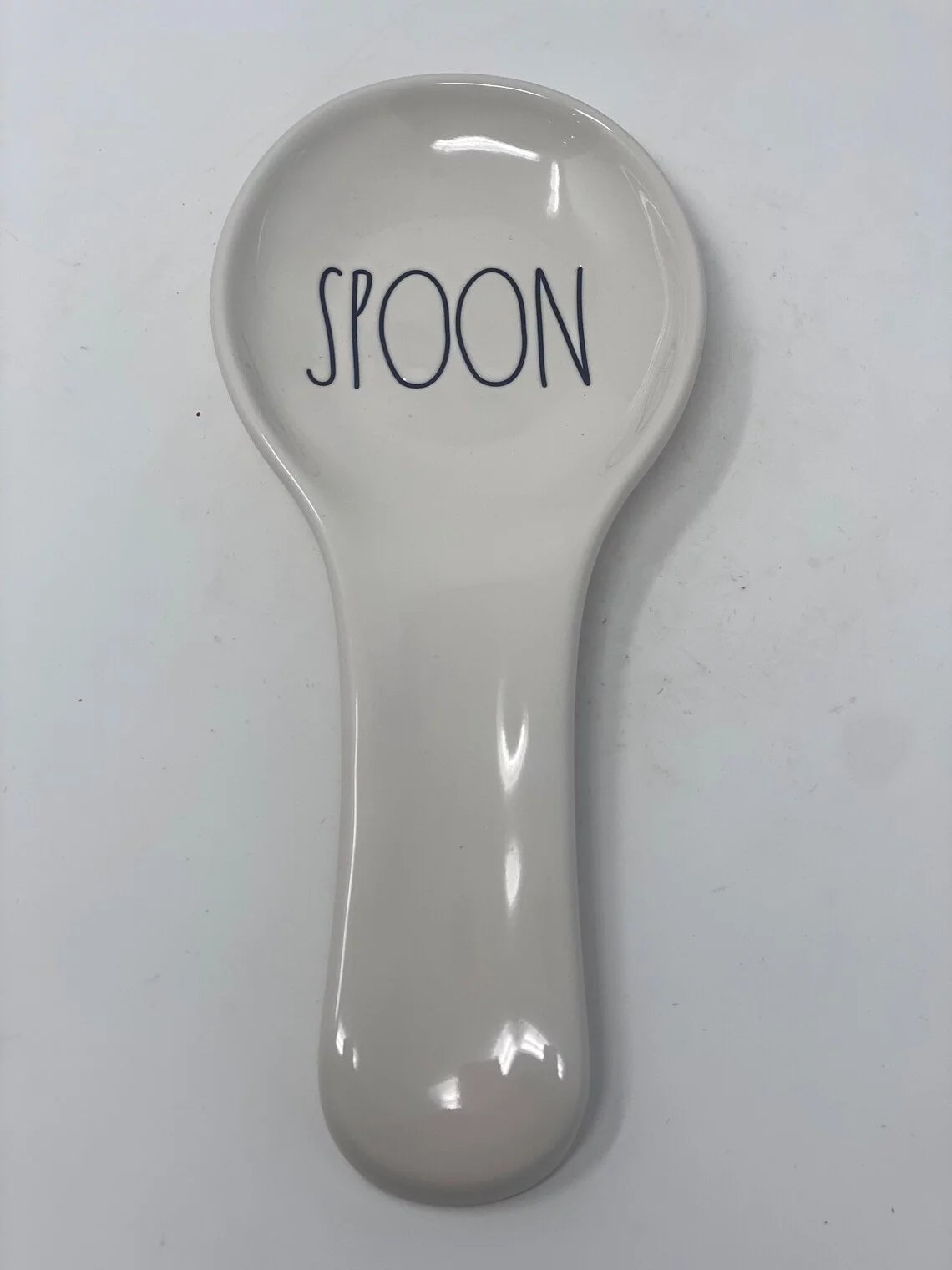 Ivory Ceramic Spoon Rest V846