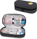 Black Portable Medicine Carrying Case I195