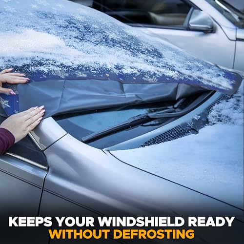 Heavy Duty 600D Oxford Fabric Windshield Cover M162424