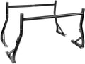Extendable Steel Pick-Up Truck Ladder Rack Two-bar Set - White K92816