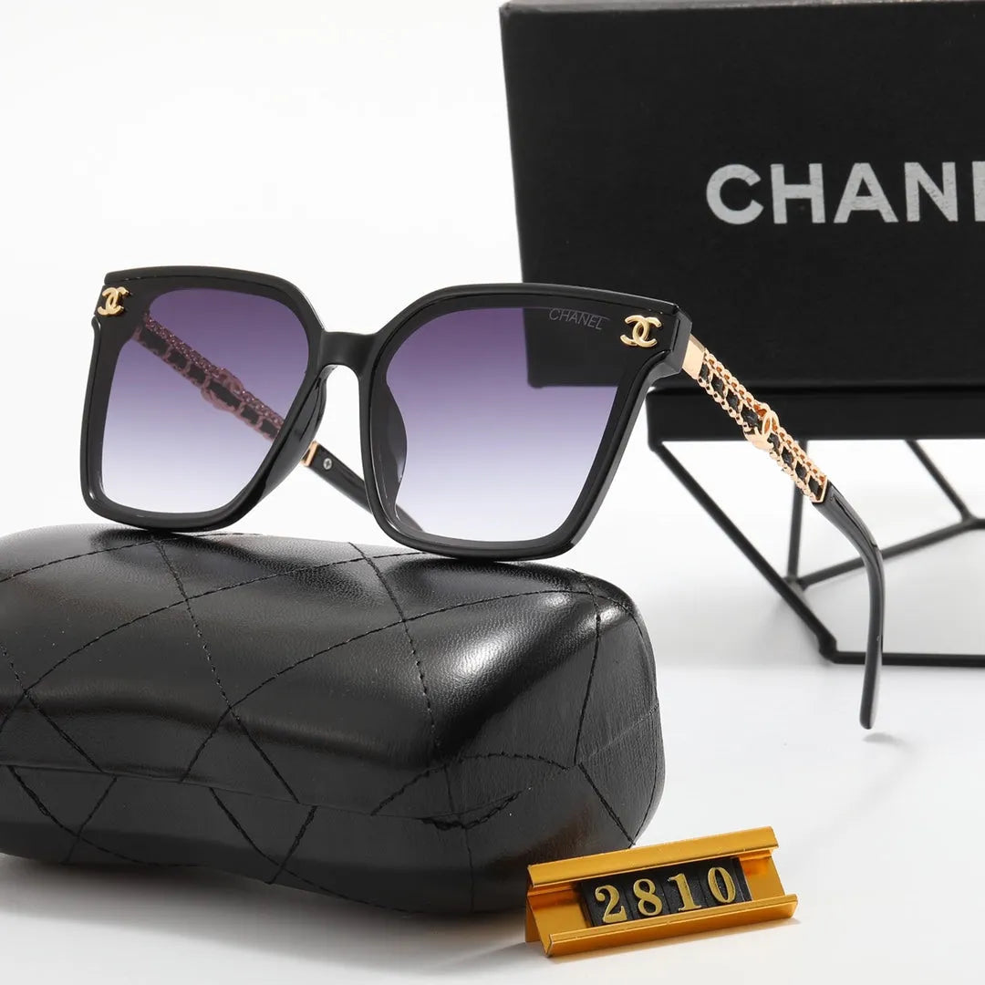 Double C Frame Polarized Sunglasses I64651