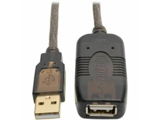 25ft USB 2.0 Active Extension Repeater Cable Y47607