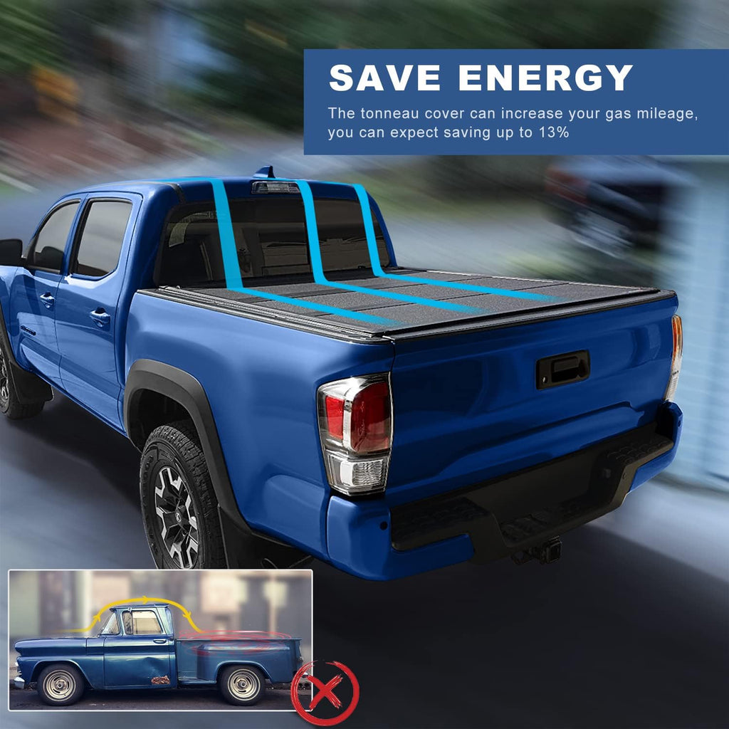 6.5FT Roll Up Tonneau Truck Bed Cover U484678