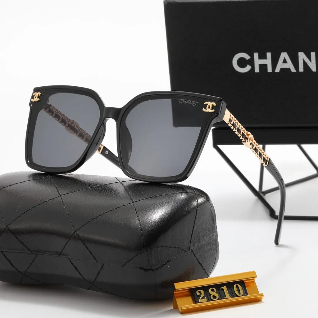 Double C Frame Polarized Sunglasses I64651