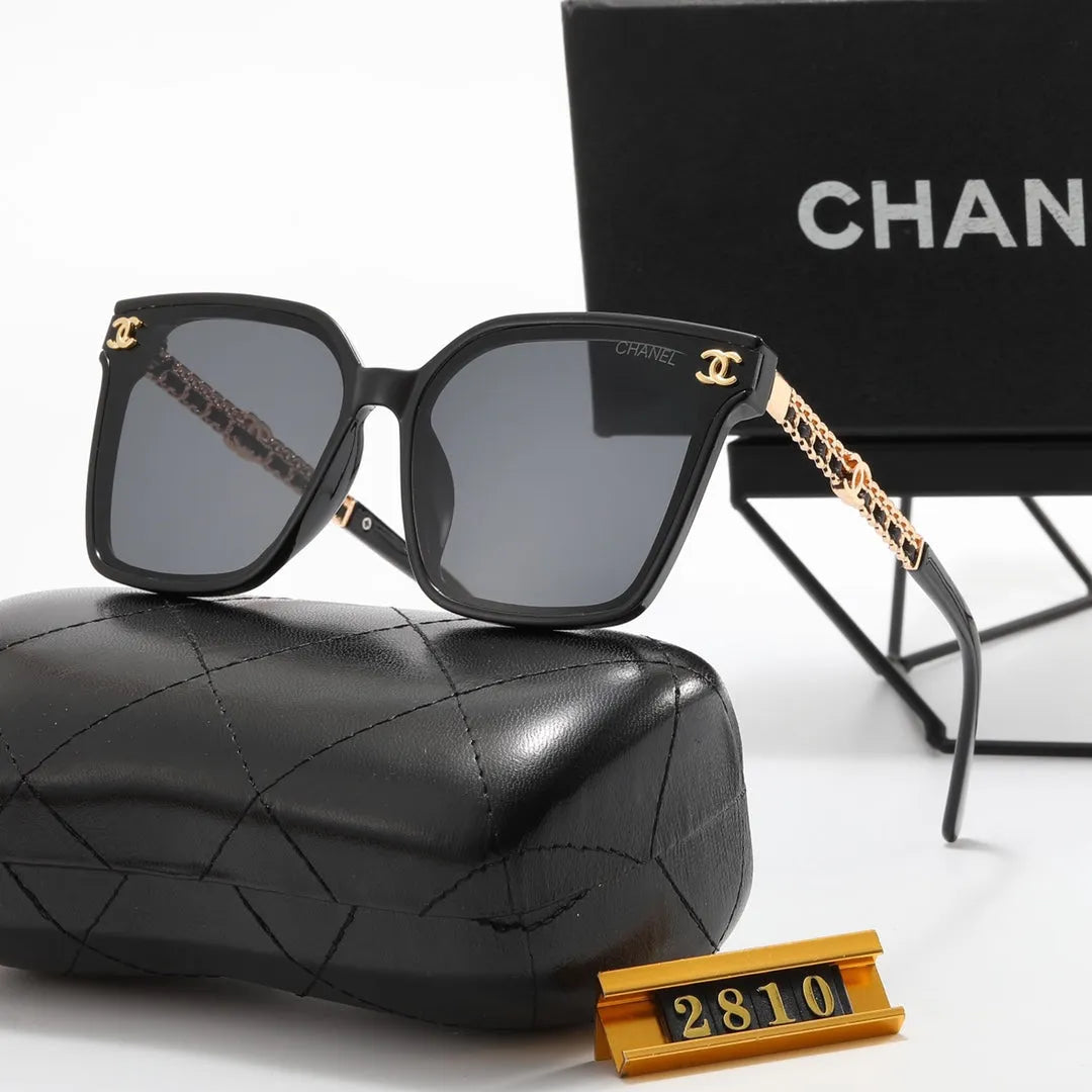 Double C Frame Polarized Sunglasses I64651