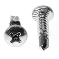 Self Drilling Screw Phillips Pan Head Low Carbon Steel Zinc Plated X579