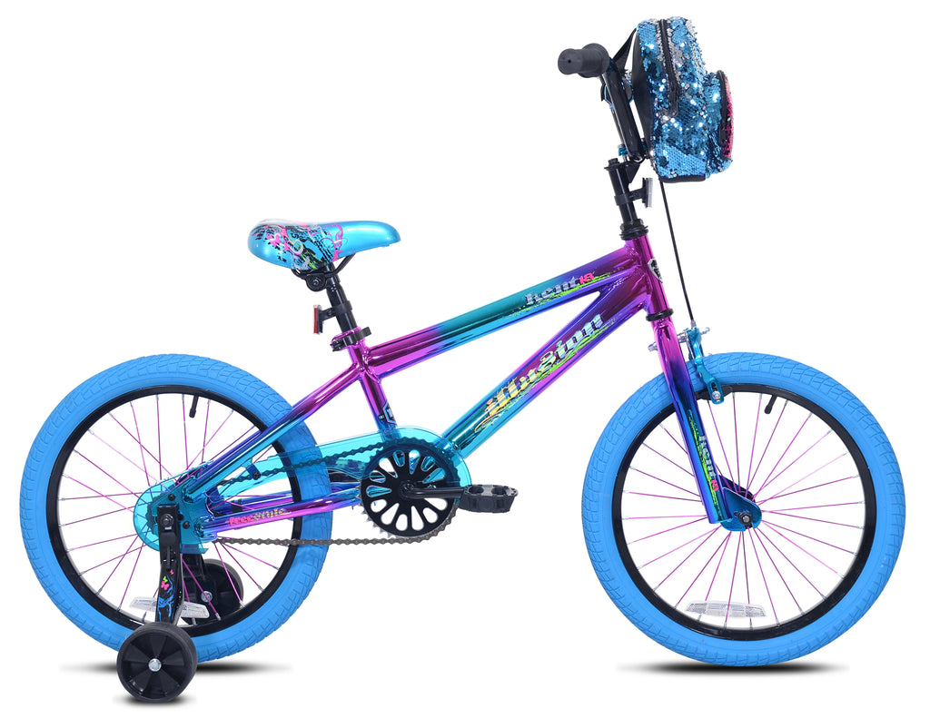 Blue Purple Girl's Child Bike B975