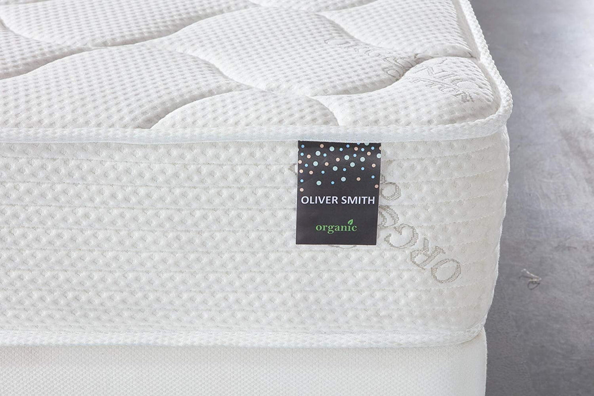 Organic Cotton 10 Spring & Foam Hybrid Mattress F377