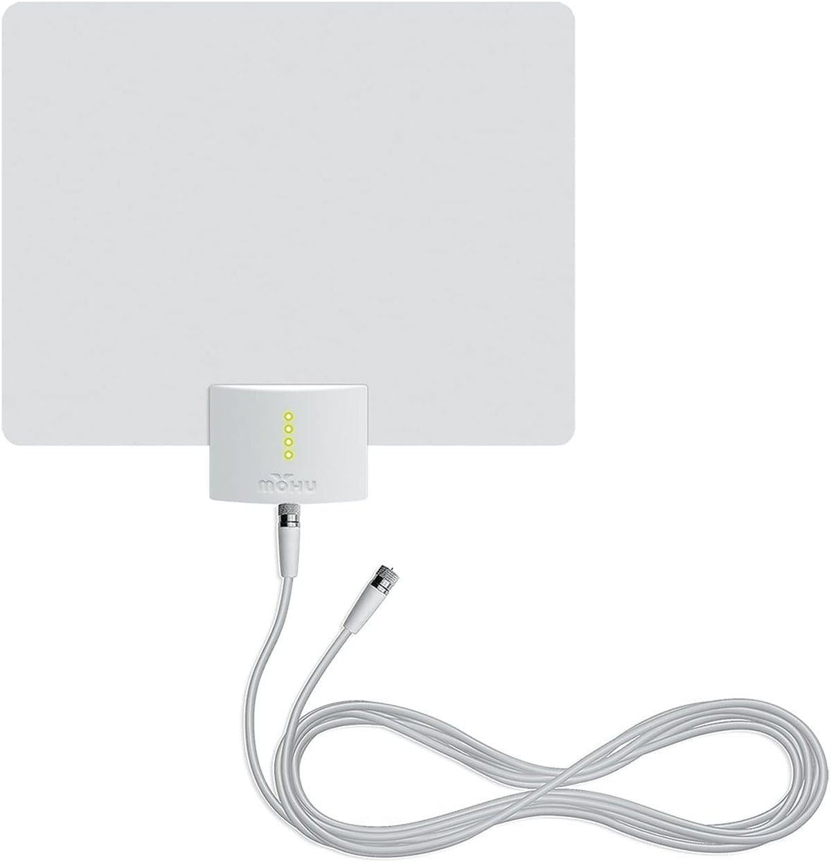 Indoor HDTV Antenna, 60-Mile Range, Multi-Directional, Paper-Thin, 16 ft. Coaxial Cable, 4K-Ready J372396
