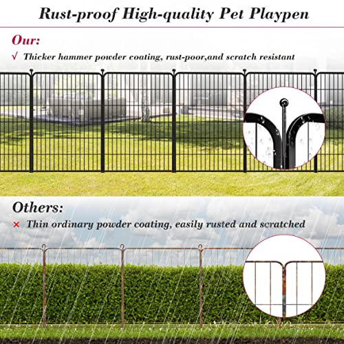 40 inch 8 Panels Heavy Duty Metal Dog Playpen with Door N996