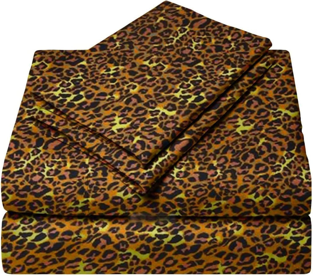 Mediterranean Blue Giza Cotton California King Size 16 Inches Extra Deep Pocket Bed Sheet Set A140750