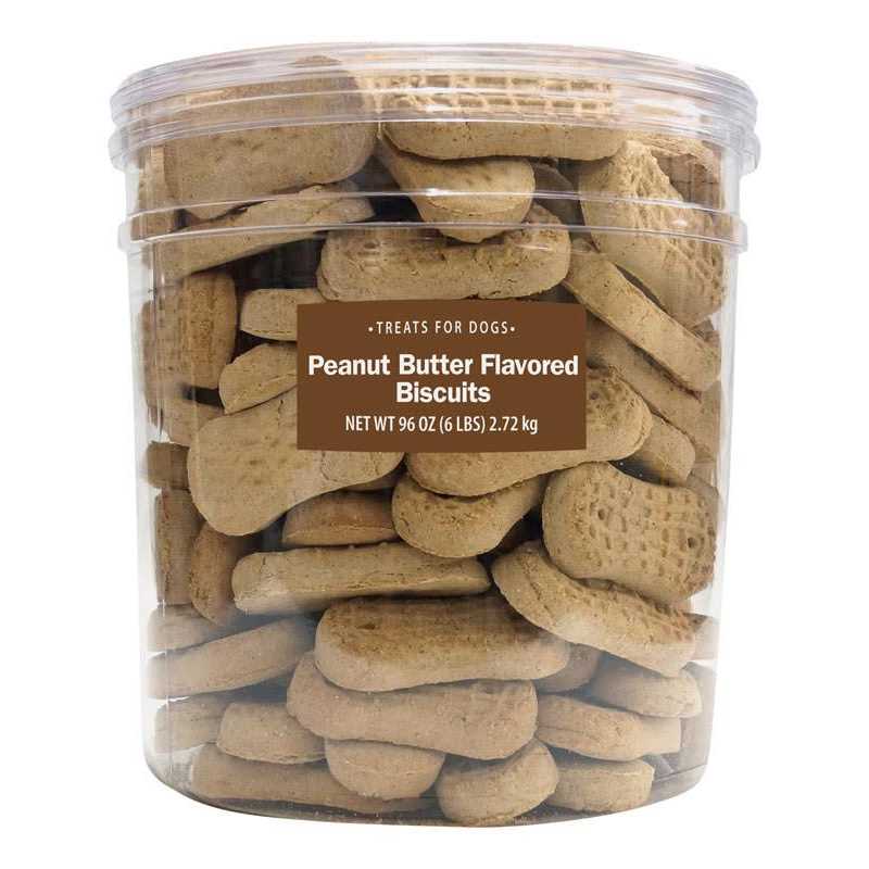 Peanut Butter Flavor Dog Biscuits 6 lb D92493