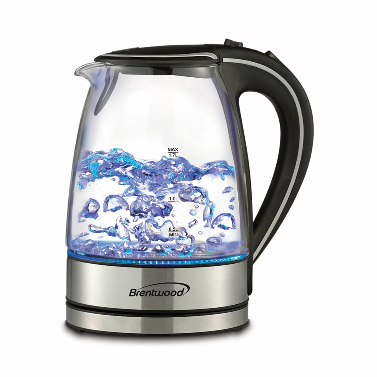 1.7L Cordless Glass Electric Kettle L63021