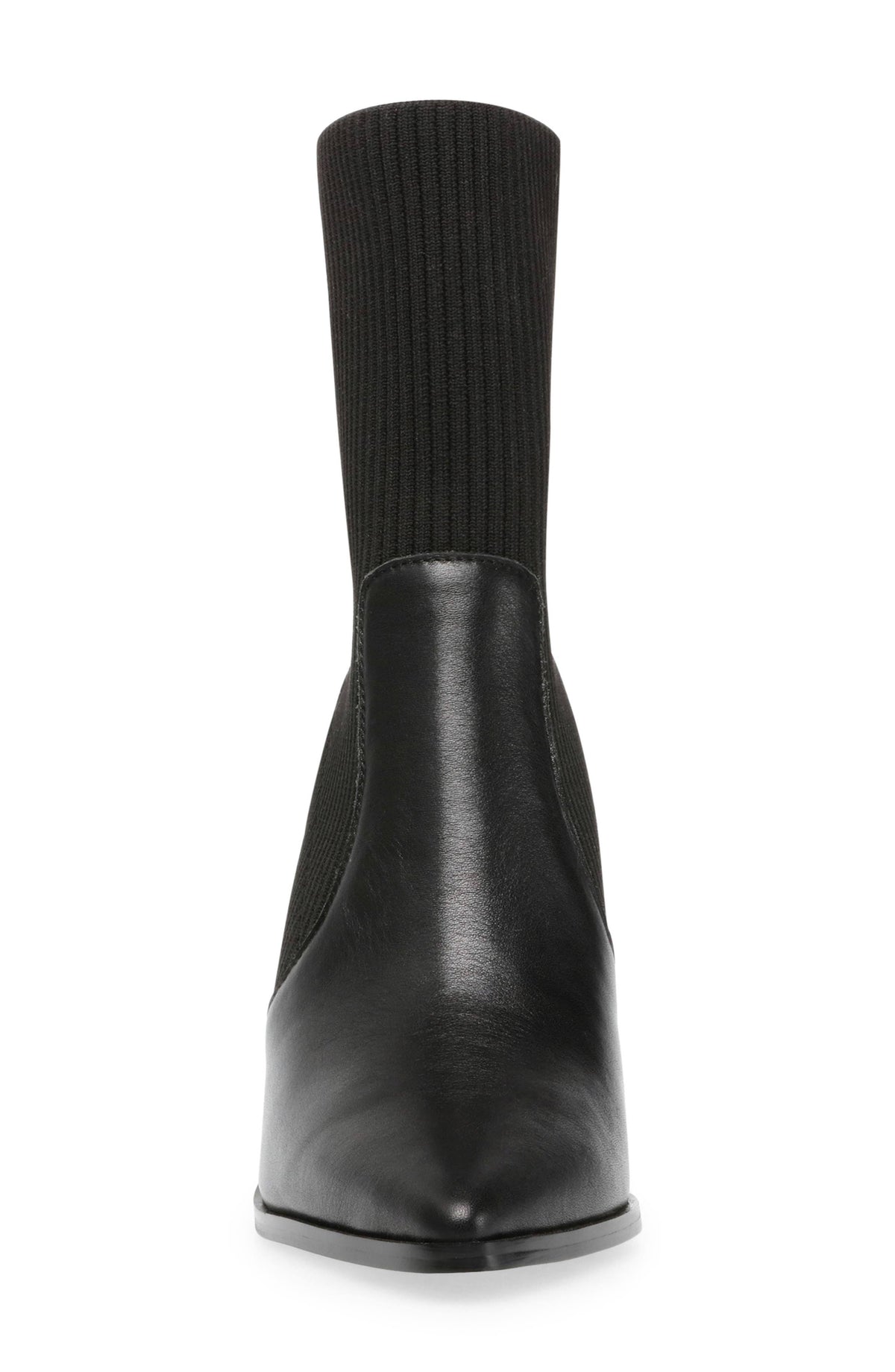 Black Leather Shoes Z573608