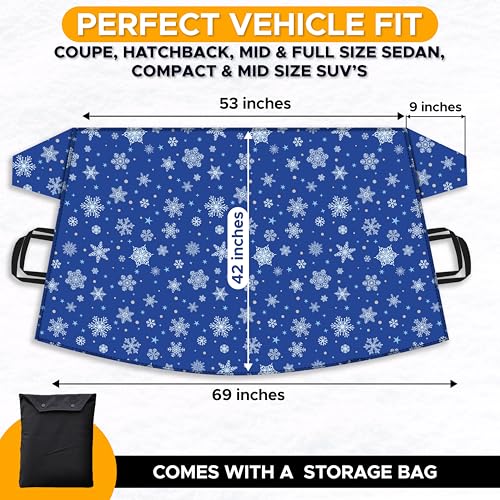 Heavy Duty 600D Oxford Fabric Windshield Cover M162424