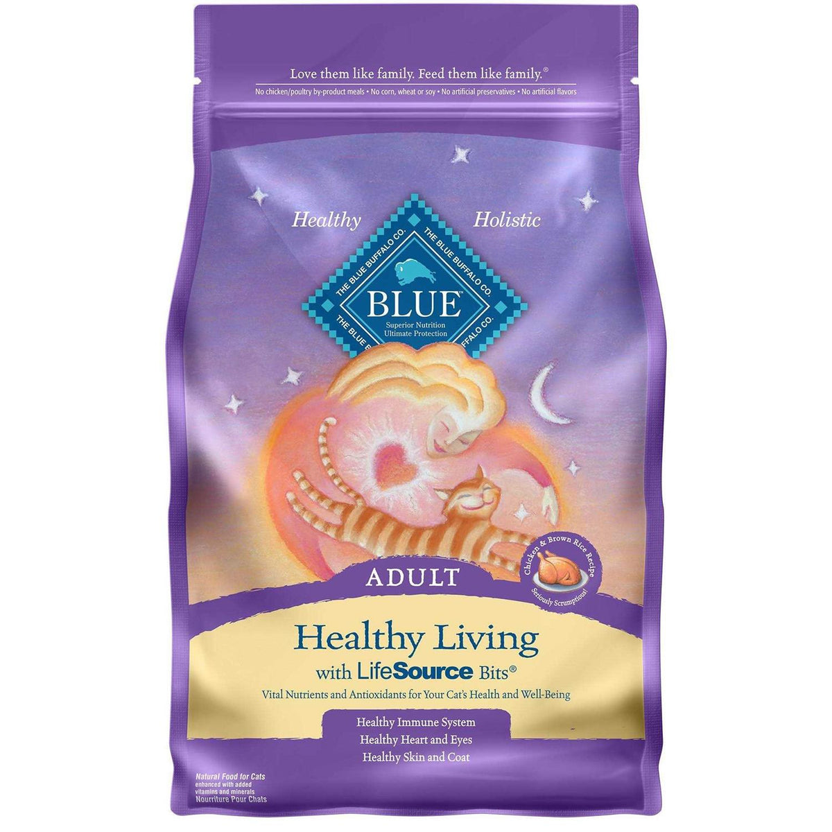 Blue Adult Dry Cat Food X78117